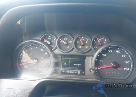 2021 Chevrolet Silverado 1500 4Wd Short Bed Custom из США, поврежденный, VIN 3GCPYBEKXMG268374